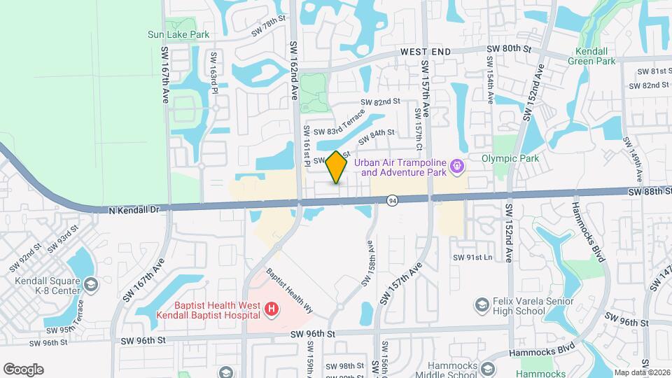 8708 SW 159th Path Map and Location Details
