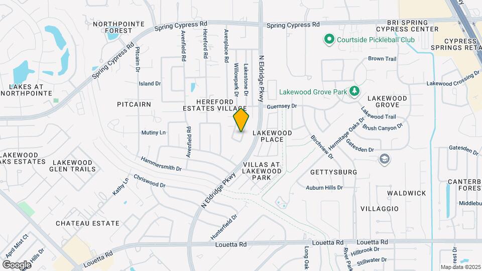 16014 Lakestone Dr Map and Location Details