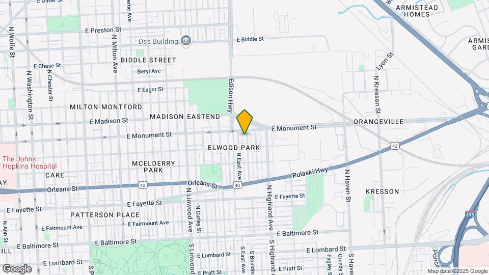 618 N Bouldin St Map and Location Details