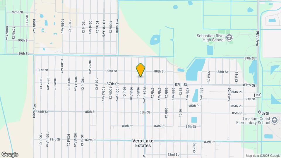 8736 98th Ct Map and Location Details
