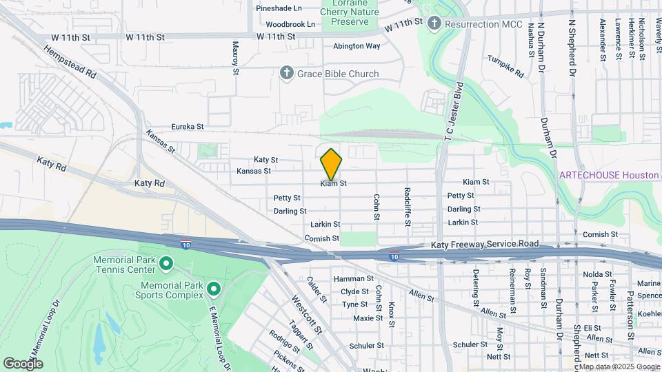 5717 Kiam St Map and Location Details