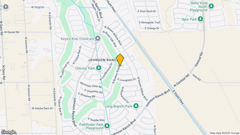 712 E Marigold Pl Map and Location Details