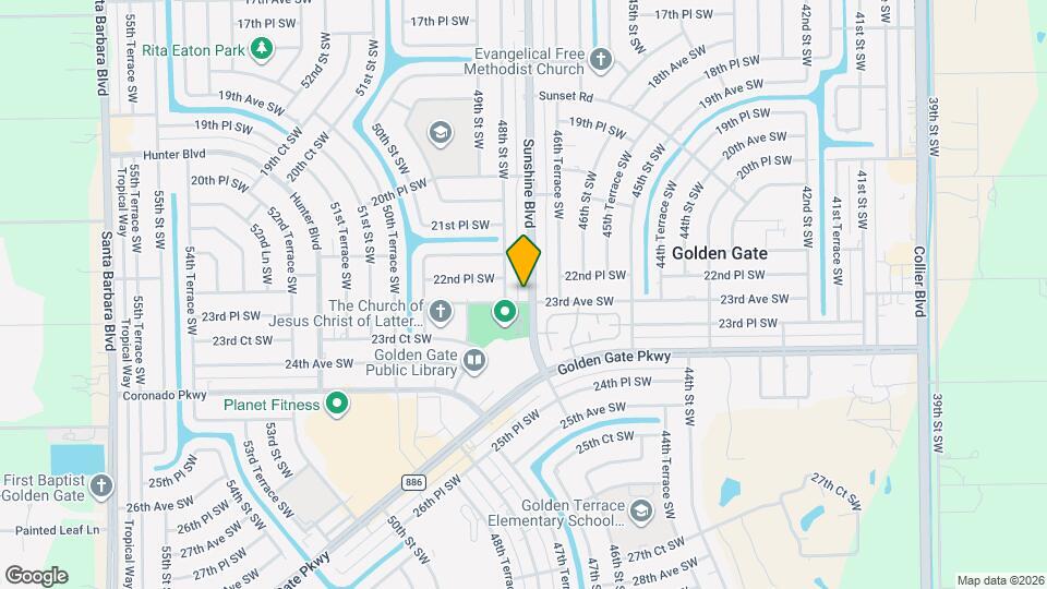 2281 Sunshine Blvd Map and Location Details
