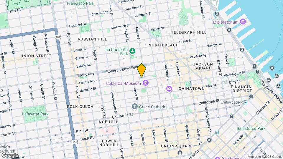 1030 Jackson St Map and Location Details