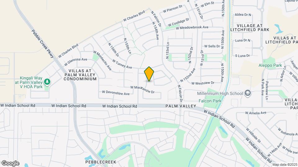 4275 N 154th Dr Map and Location Details