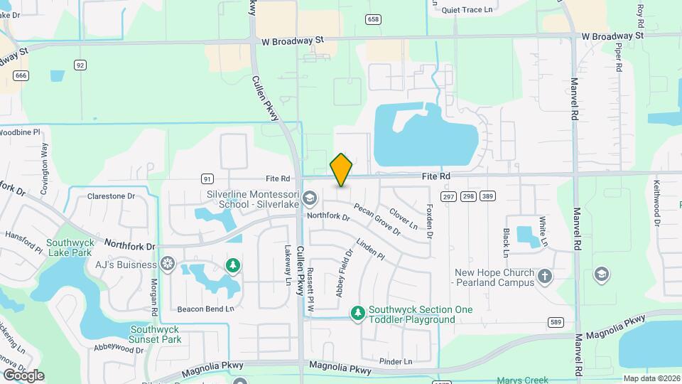 2511 Pecan Grove Ct Map and Location Details