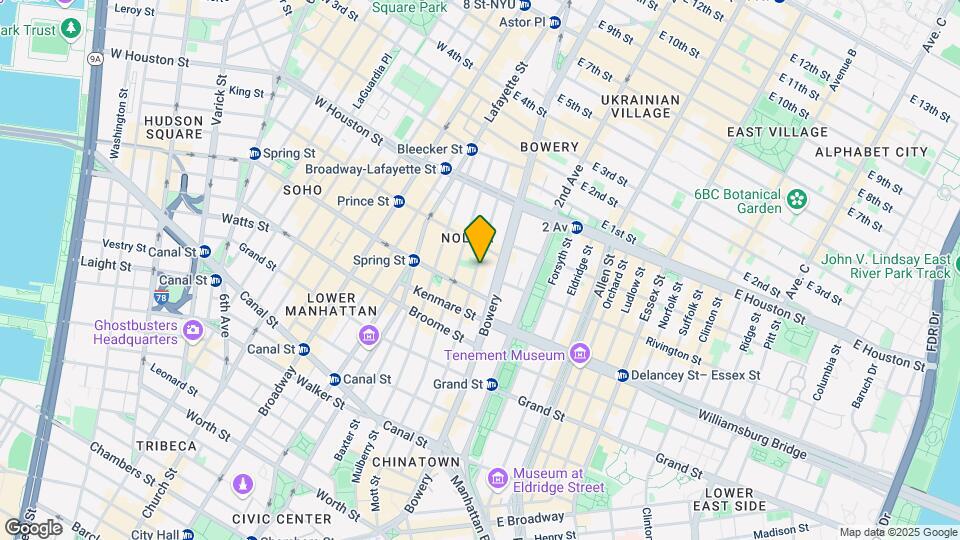 202 Elizabeth St Mapa y Detalles de la Ubicación