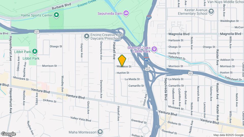 15602 Morrison St Map and Location Details