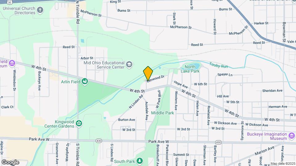 238 Elmwood Dr Mapa y Detalles de la Ubicación