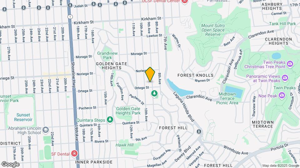 1883 9th Ave Mapa y Detalles de la Ubicación