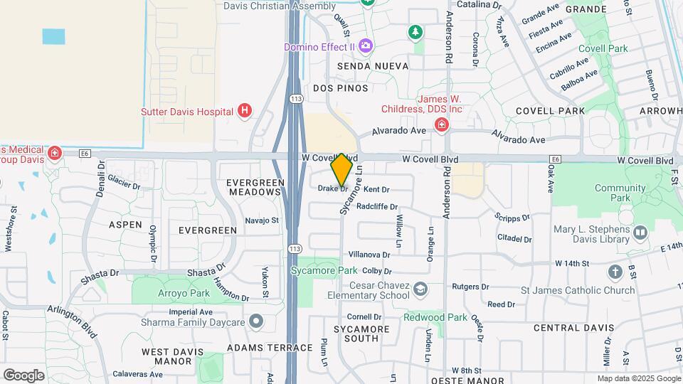 1572 Drake Dr Map and Location Details