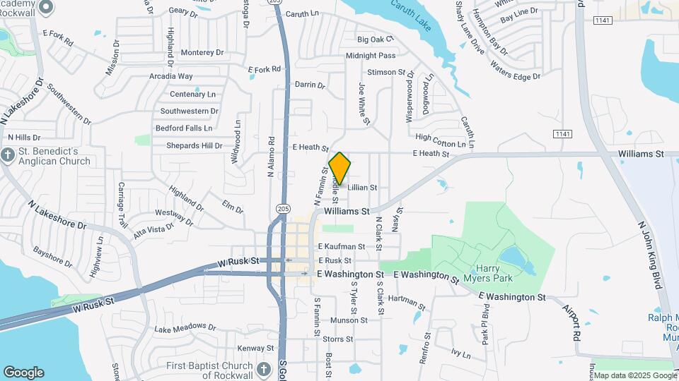 606 Kernodle St Map and Location Details