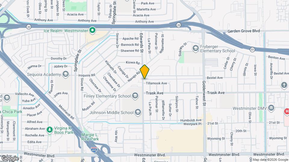 6501 Tillamook Ave Map and Location Details