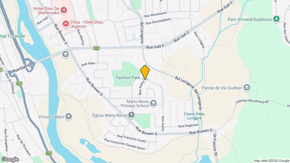 879-885 Aubry Rue Map and Location Details