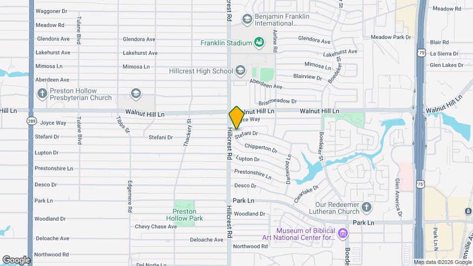 6915 Stefani Dr Map and Location Details