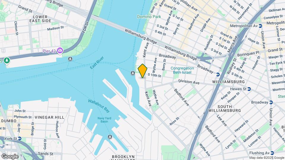 Williamsburg Wharf Phase 1 Map and Location Details