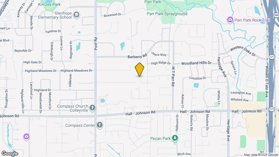 3541 Hightimber Dr Map and Location Details