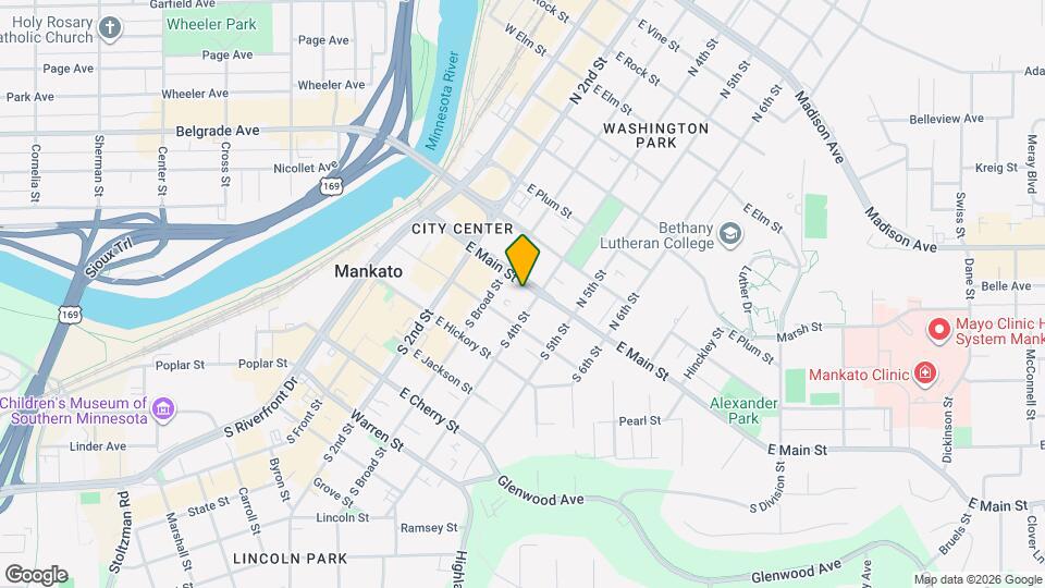 319 E Main St Map and Location Details