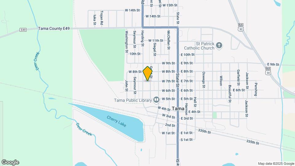 611 Grant St Map and Location Details