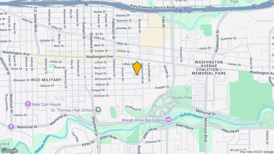 4112 Blossom St Map and Location Details