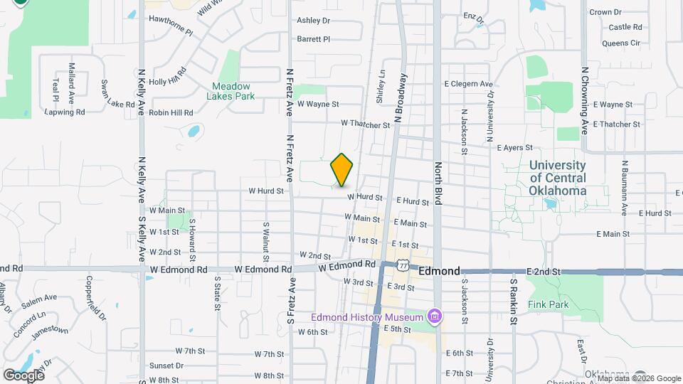 105 W Hurd St Map and Location Details