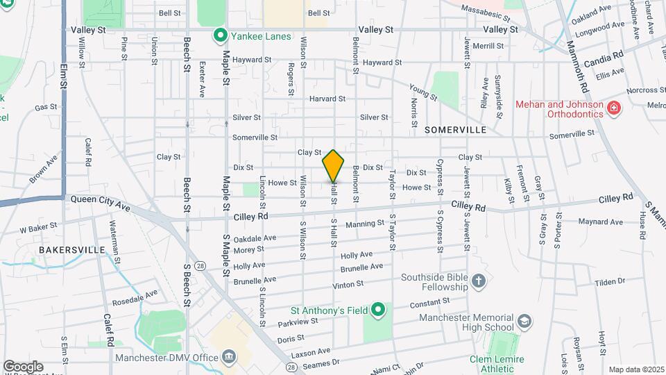 56 Hall St Mapa y Detalles de la Ubicación