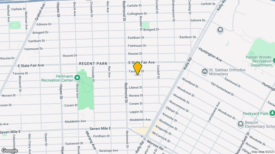 16083 Manning St Map and Location Details