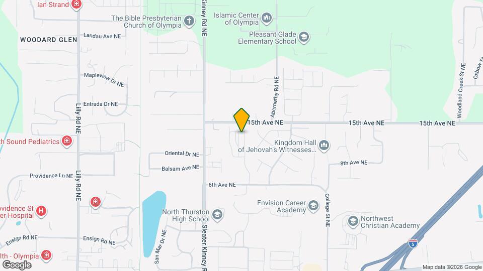 925 Bradley St NE Map and Location Details