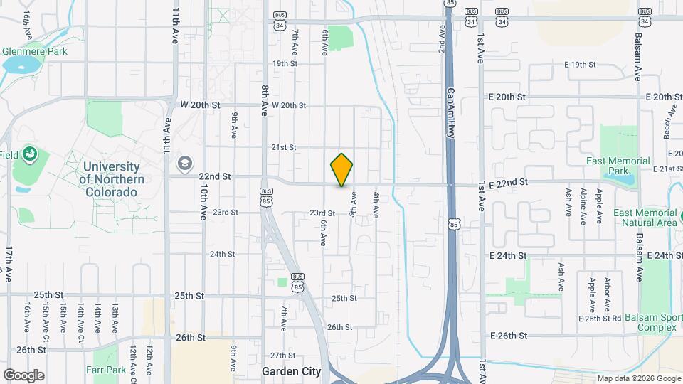 514 22nd St Map and Location Details