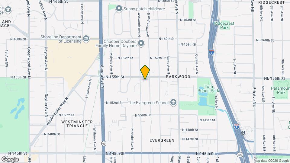 15332 Ashworth Ave N Map and Location Details