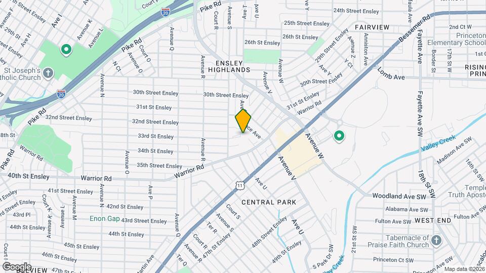 3225 Avenue S Map and Location Details