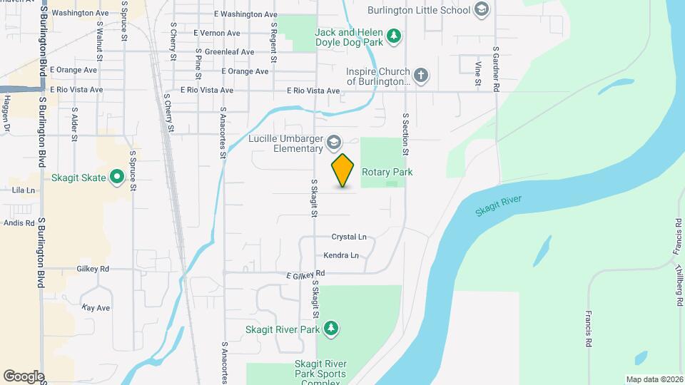 1289 Curtis Way Map and Location Details