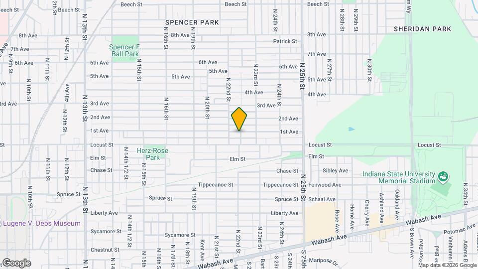 2225 1st Ave Map and Location Details