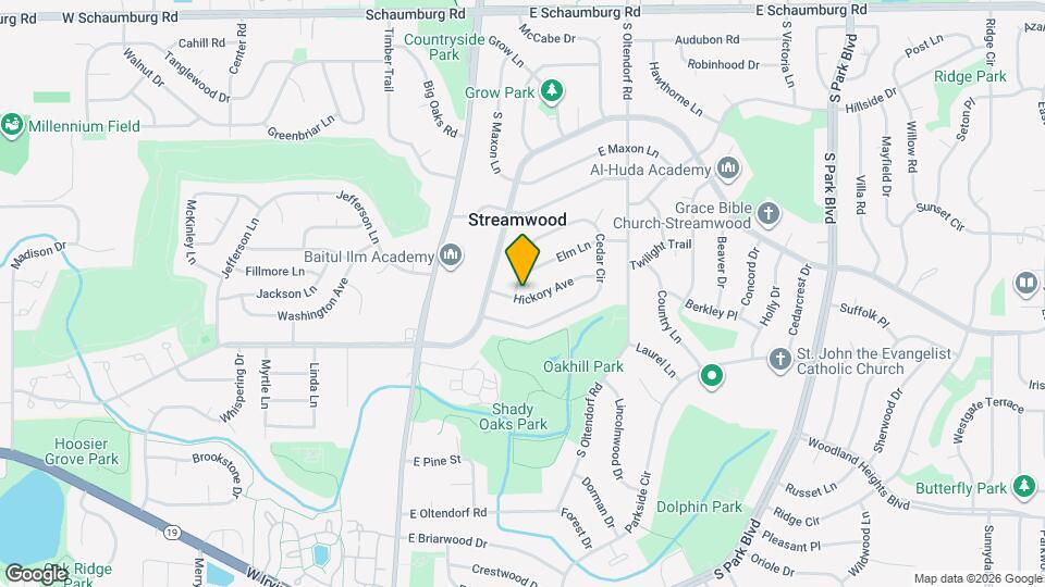 416 Cedar Cir Map and Location Details