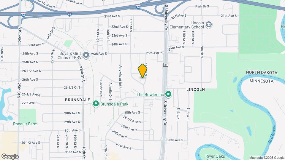 Brookside Apartments Map and Location Details