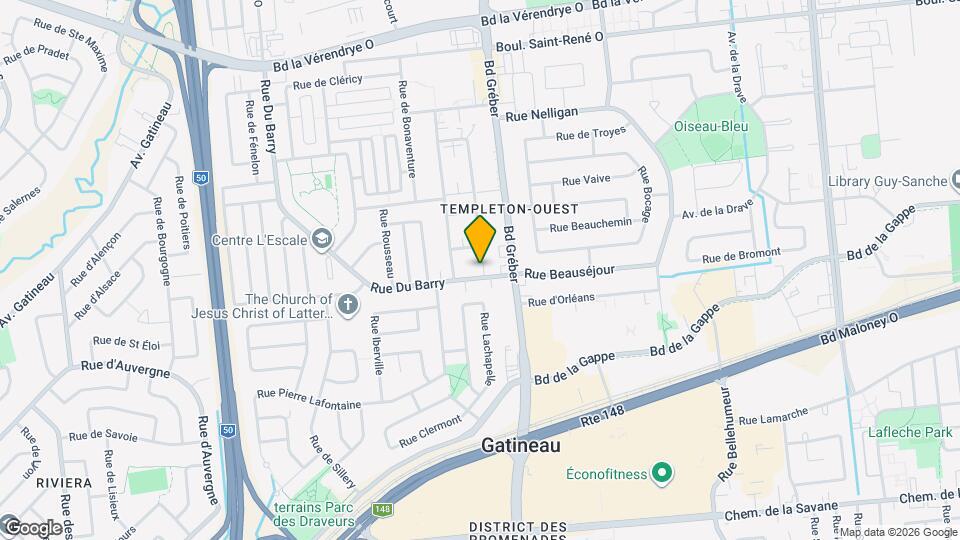 12-14 Rue Du Barry Map and Location Details