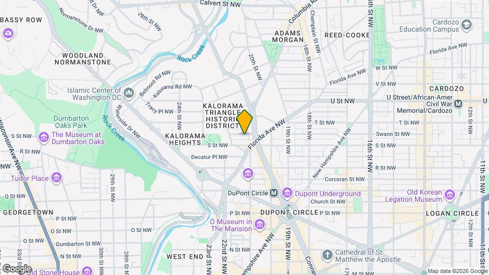 2114 Bancroft Pl NW, Unit SI ID1499792P Map and Location Details