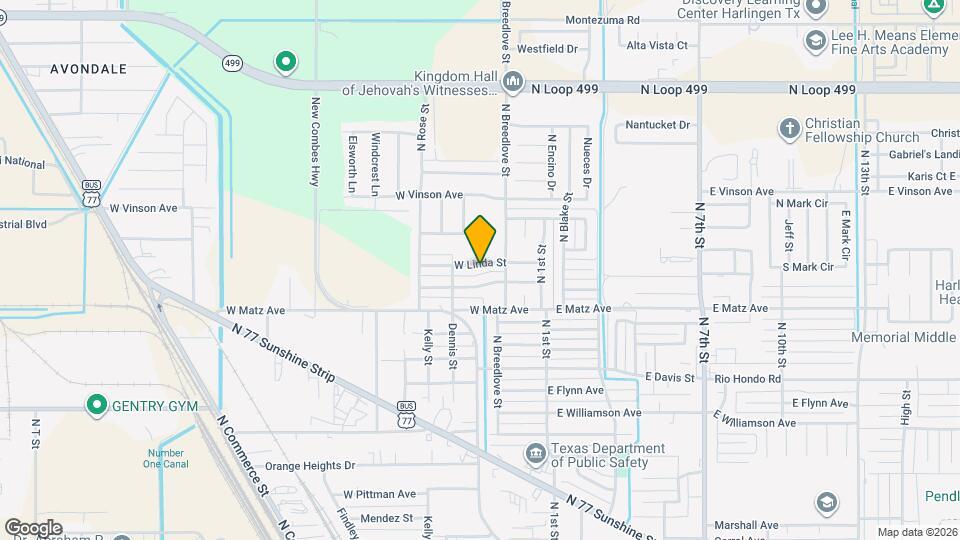 305 W. Linda Map and Location Details