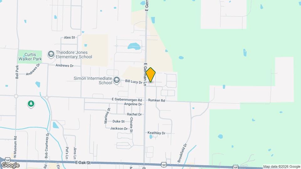 1810 RichSmith Ln Map and Location Details