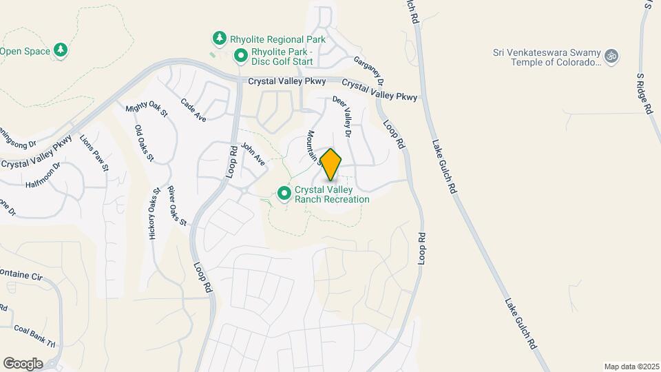 4095 Eagle Ridge Way Map and Location Details