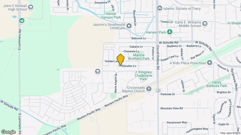 2390 Gibralter Ln Map and Location Details