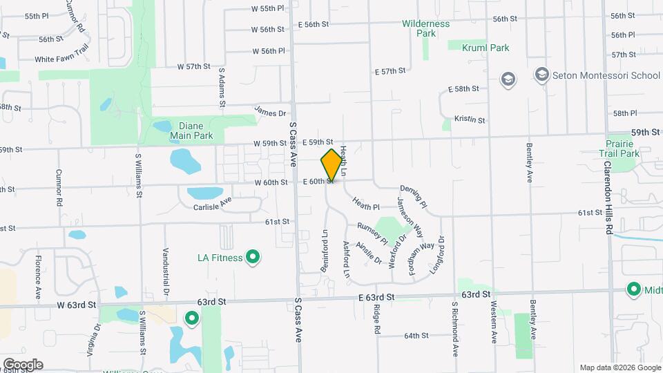 901 Ashford Ln Map and Location Details