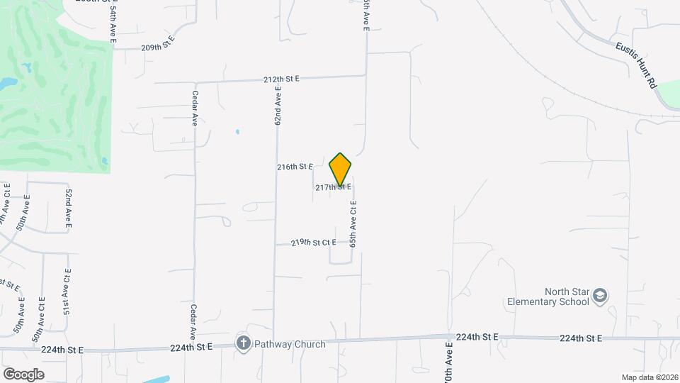 6424 217th St E Mapa y Detalles de la Ubicación