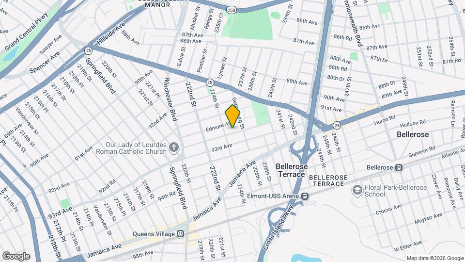 224-17 Fairbury Ave Map and Location Details