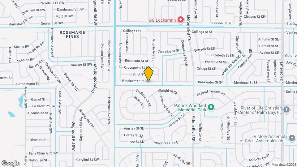 250 Breakwater St SE Mapa y Detalles de la Ubicación