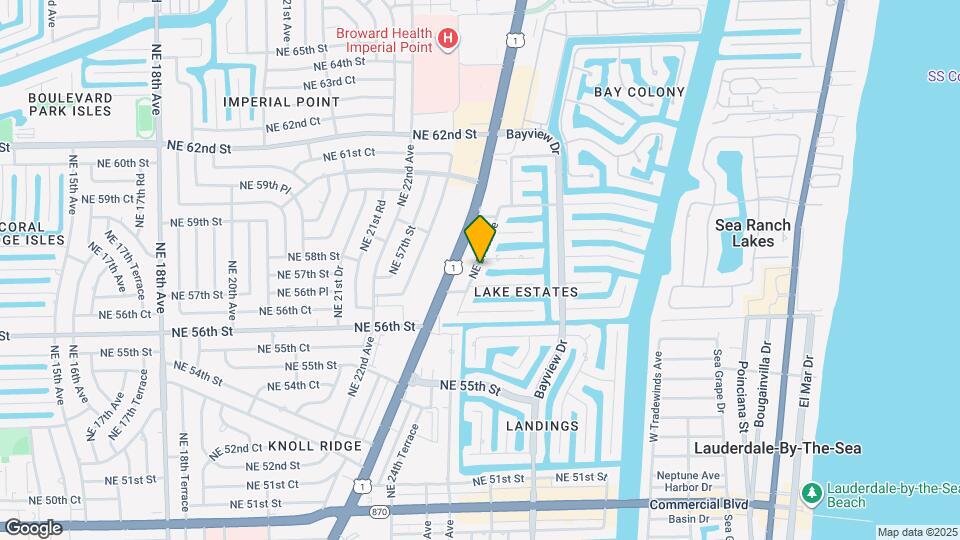 5720 NE 27th Ave Map and Location Details