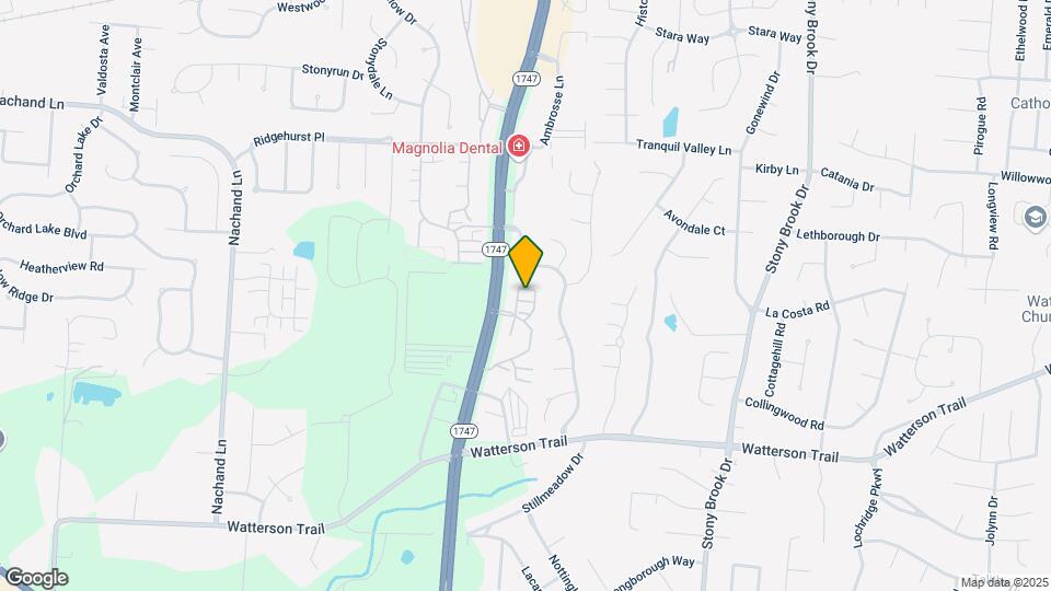 Hurstbourne Crossings Apartments Map and Location Details