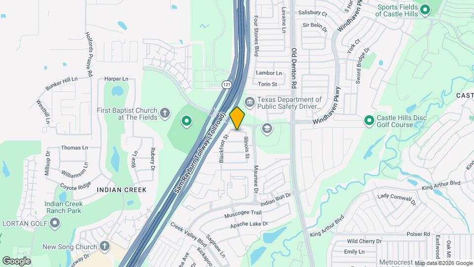 1221 Dakota St Map and Location Details