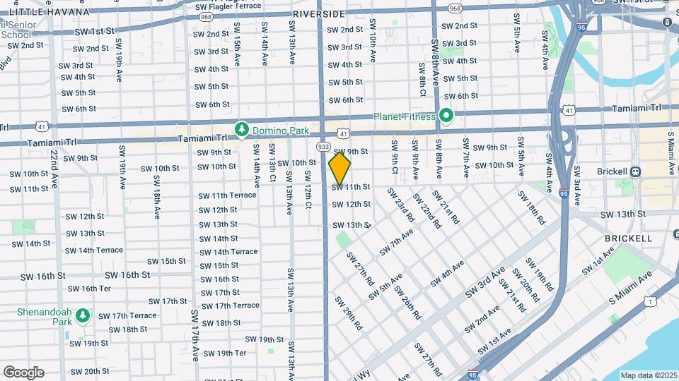 1132 SW 11th St Map and Location Details