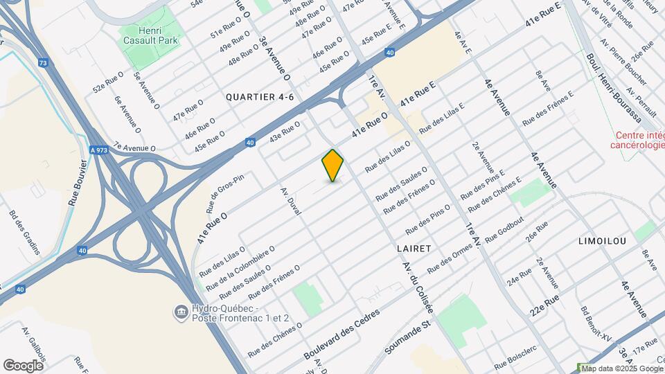 140 Des Lilas Rue O Map and Location Details